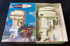 Motor de popa elétrico vintage miniatura K&O Johnson Super Sea Horse 35 e caixa comprar usado  Enviando para Brazil