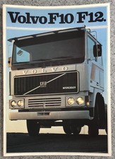 Folheto de vendas de veículos comerciais VOLVO F10 & F12 TRUCKS dezembro 1981 #RSP 67532 comprar usado  Enviando para Brazil