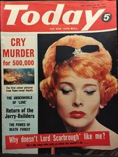 TODAY - The New John Bull Weekly UK Magazine July 29 1961 Millicent Martin comprar usado  Enviando para Brazil