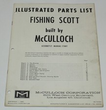 1963 Fishing Scott motor de popa barco motor ilustrado lista de peças 633007012 comprar usado  Enviando para Brazil