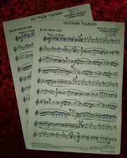 Guitar tango sheet for sale  ASHFORD