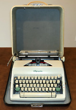 Olympia SM8/9 1971 ¡Máquina de escribir portátil con estuche! ¡Limpiado y funciona muy bien! segunda mano  Embacar hacia Argentina