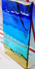 Fused glass wall for sale  Ventura