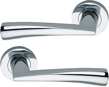 Chrome lever door for sale  BRADFORD