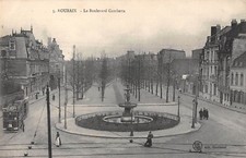 Cpa roubaix boulevard usato  Spedire a Italy