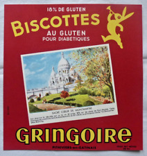 Buvard gringoire biscottes d'occasion  Dammarie