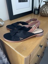 Hobbs black suede for sale  LICHFIELD