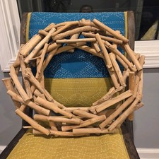 Hanging driftwood wreath for sale  Floyds Knobs