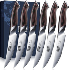 Coltelli bistecca set usato  Roma