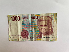 Italien 1000 lire gebraucht kaufen  Herzogenrath