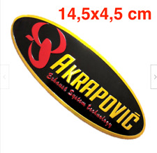 Adesivo akrapovic alta usato  Italia