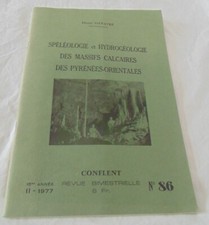 Spéléologie hydrogéologie m d'occasion  France