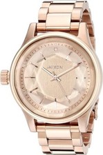 Relógio feminino Nixon A409897 faceta 38 tom de ouro rosa aço inoxidável comprar usado  Enviando para Brazil