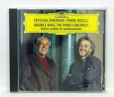 Usado, ZIMMERMAN, BOULEZ - RAVEL the piano concertos, valses nobles DGG CD NM comprar usado  Enviando para Brazil