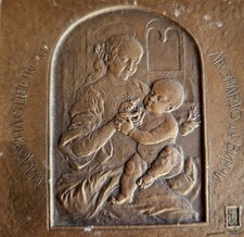 Russische bronze plakette gebraucht kaufen  Gießen