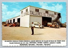 Cartão postal fotocromático vintage Rejas El Español Workshop Porto Rico, usado comprar usado Cartão postal fotocromático vintage Rejas El Español Workshop Porto Rico, usado comprar usado  Enviando para Brazil