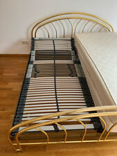 Doppelbett messinggestell 180x gebraucht kaufen  Unterföhring