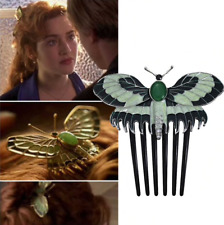 Titanic Pinza para el pelo clip de pelo mariposa rosa Heart Of The Ocean Jewellery Set  segunda mano  Embacar hacia Mexico