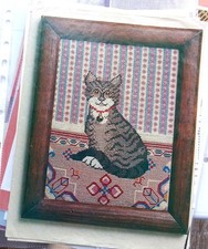 Tabby cat rug for sale  WIGTON
