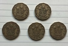 Three pence coins for sale  GUILDFORD