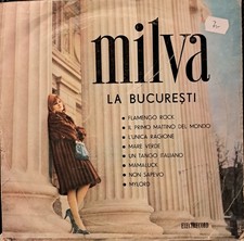 LP Milva - La Bucuresti  Romania (1965) 10" Vinyl na sprzedaż  PL