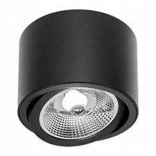 Oprawa Natynkowa Led Gu10 Ar111 Ruchoma Aluminiowa Czarna Matowa 35w na sprzedaż Oprawa Natynkowa Led Gu10 Ar111 Ruchoma Aluminiowa Czarna Matowa 35w na sprzedaż  Wysyłka do Poland