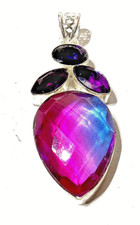 2farbig turmalin amethyst gebraucht kaufen  Hannover