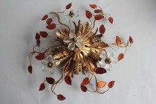 Metal sconce flowers d'occasion  Expédié en Belgium