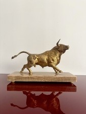 Statuetta vintage toro usato  Porto Sant Elpidio