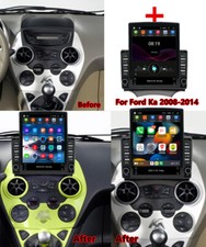 Rádio estéreo veicular GPS navegação 9,7"" vertical Android 14 4+32GB para Ford Ka 2008-2014 comprar usado  Enviando para Brazil