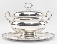 Silver plated soup for sale  GLOUCESTER
