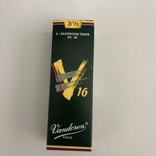 Novo Saxofone Vandoren V16 Sax Tenor PRACAS (3 PALHETAS) Força 3.5 Caixa Aberta comprar usado  Enviando para Brazil
