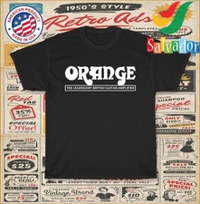 Camiseta masculina logotipo amplificadores laranja amplificação camiseta americana comprar usado  Enviando para Brazil