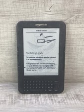 Teclado Amazon Kindle D00901 3ra generación 4 GB Wi-Fi 6" pantalla lector de libros electrónicos para pieza segunda mano  Embacar hacia Mexico