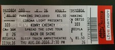 Unused kenny chesney for sale  Bealeton