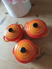 Orange lidded ramekin for sale  BURNLEY