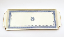 Bandeja Vista Alegre Portugal Cozinha Velha azul e branco porcelana 15 3/4" comprar usado  Enviando para Brazil
