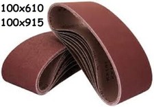 Sanding belts 100mm for sale  LEEDS