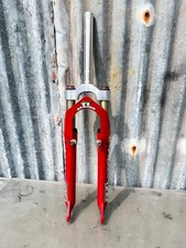 Garfo de suspensão vintage Manitou mola de titânio SX TI 1 1/8", 205mm direção, usado comprar usado  Enviando para Brazil