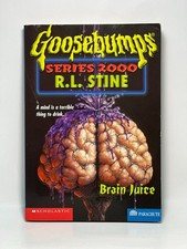 1st Print #12 Brain Juice Goosebumps Series 2000 RL Stine Vintage Book VERY GOOD comprar usado  Enviando para Brazil
