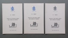 3 X JULHO 1937 PORTOS DE CARTÕES DE CHAMADA ORIENT LINE S.S. ORION CRUZEIRO NORUEGUÊS comprar usado  Enviando para Brazil
