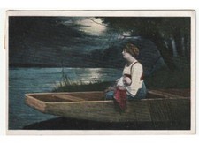 1916 arte cartolina usato  Fiumicello Villa Vicentina