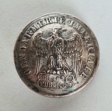 Bouton métal gendarmerie d'occasion  Matour