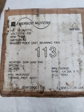 Emerson 113 electric for sale  Kane