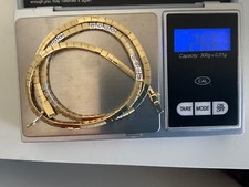 Collier 585 bicolor gebraucht kaufen  Wittstock/Dosse