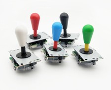 1 peça joystick arcade de alta qualidade 5 pinos 8 vias com bola de elipse HAPP multicolorida comprar usado  Enviando para Brazil