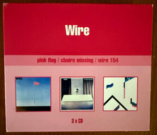 Usado, Wire 3 CD box set - Pink Flag/Chairs Missing/154 - Harvest/EMI 2000 reissue MINT comprar usado  Enviando para Brazil