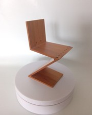 Cadeira de aço Vitra Design Museum miniatura Gerrit Rietveld 1934 madeira ziguezague comprar usado  Enviando para Brazil