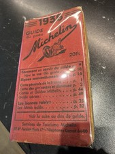 Guide michelin 1936 d'occasion  Paris V