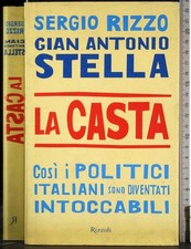 Casta. sergio rizzo usato  Ariccia